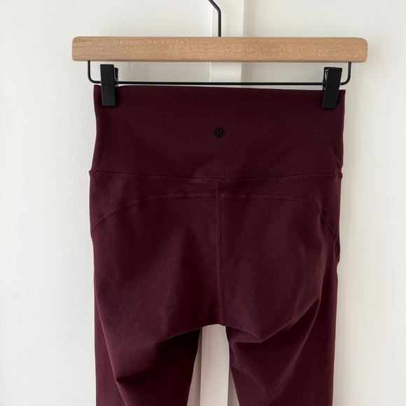 LULULEMON red high times pant wrap mesh - Picture 8 of 9